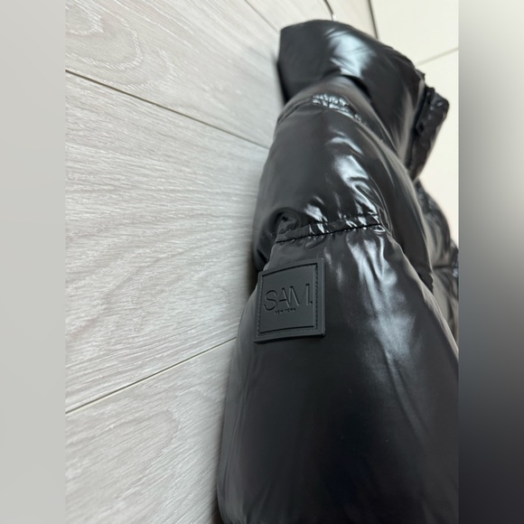 NWT! SAM Freestyle Cropped Down Puffer Jacket - Picture 4 of 7